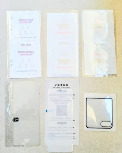 Kit de 7 Películas prá Motorola Razr 50 Ultra 