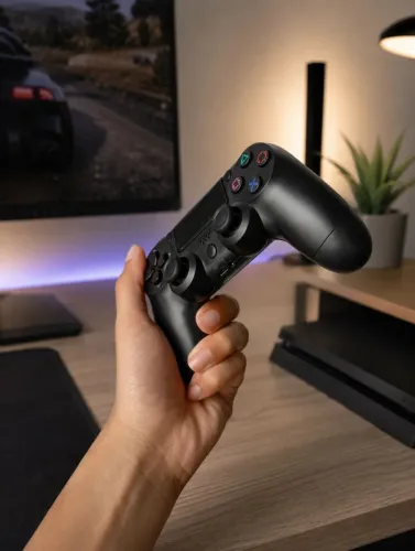 Controle Gamer PS4 Multiplataforma PC Celular Tv