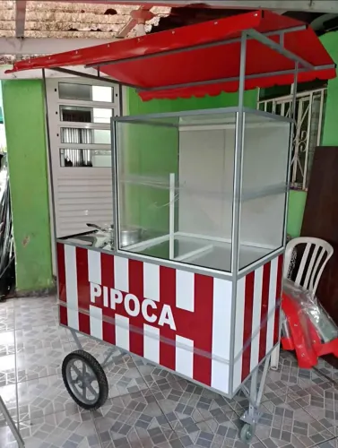 Carrinho de pipoca novo 