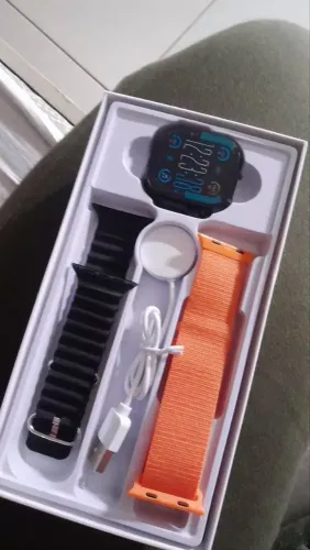 Relógio Smartwatch 10 Ultra Plus/Bluetooth/ Assistente de voz