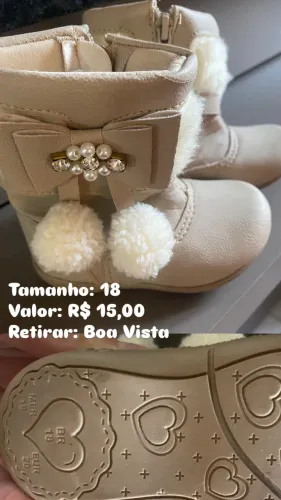 Bota Bebê - TAM 18