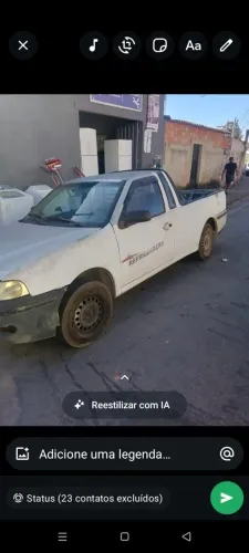 Vendo carro saveiro 2001 1.8