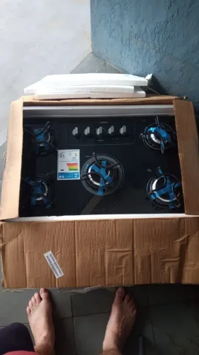 Cooktop Consul 5 Bocas Facilite CD075AE - (Com Controle Fácil)