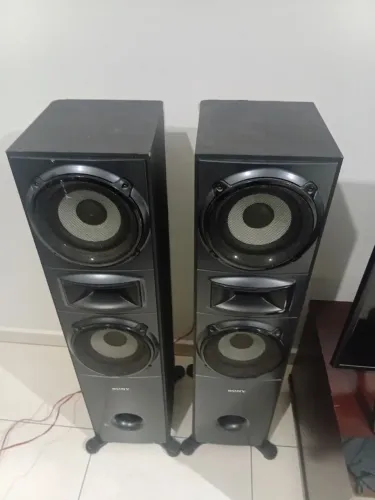 Vende par de caixas de som colunas Sony muteki