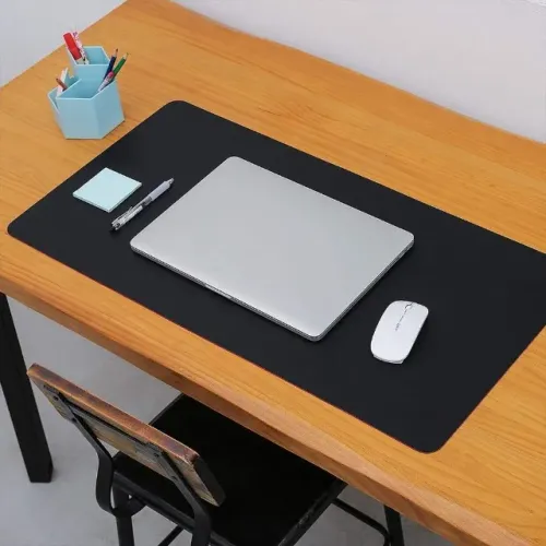 Desk pad de couro sintético