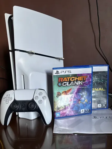 PlayStation 5 Slim Mídia Física 1TB! Excelente Estado 10X S/juros/Insta: @Rei_dos_gamesz