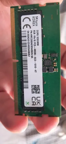 MEMÓRIA DDR5 8GB 4800GHZ NOTEBOOK