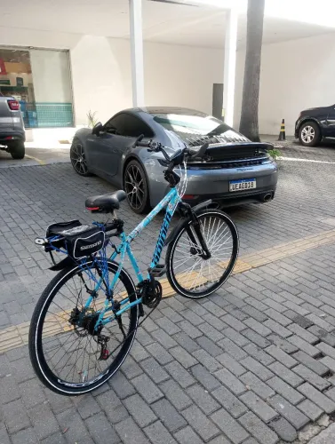 bike aro29 RAIDER esport 21v machas montada no estilo rj