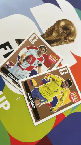 EXTRA STICKERS COPA 2026 - FIGURINHAS RARAS 