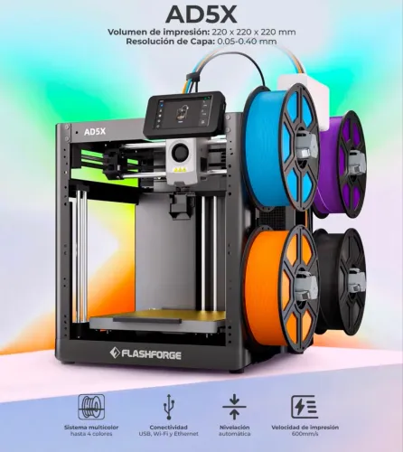 Impressora 3D AD5X Lacrada Pronta entrega