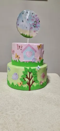 Maquete bolo infantil 