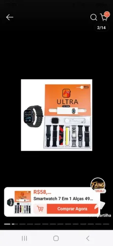 Relógio smartwatch