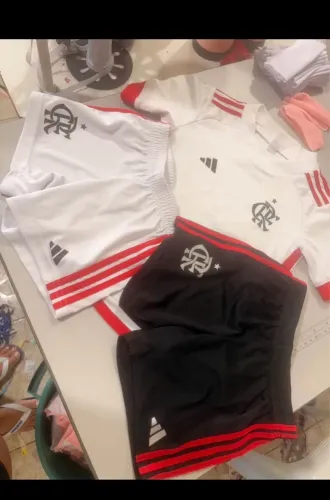 3 peças originais infantil Flamengo