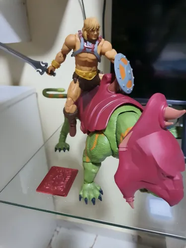 He-man e gato guerreiro