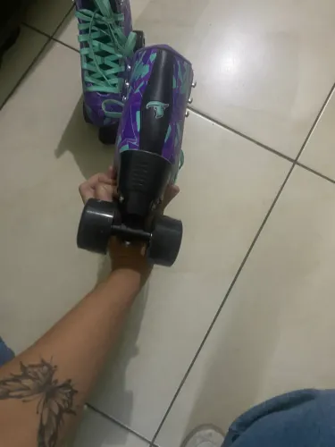 Patins Quad Traxart Jolly - Semi-novo em Ótimo Estado!