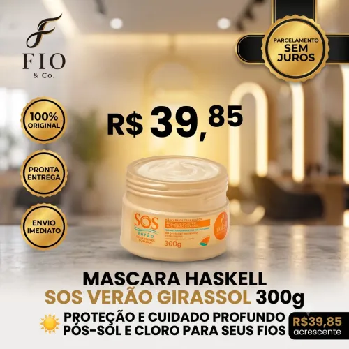Máscara S.O.S verão Haskell 300g