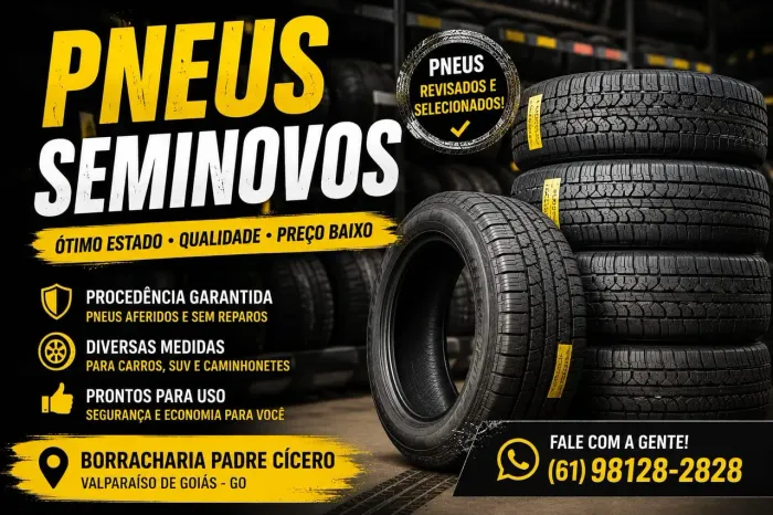 Pneus seminovos 275/65/20 