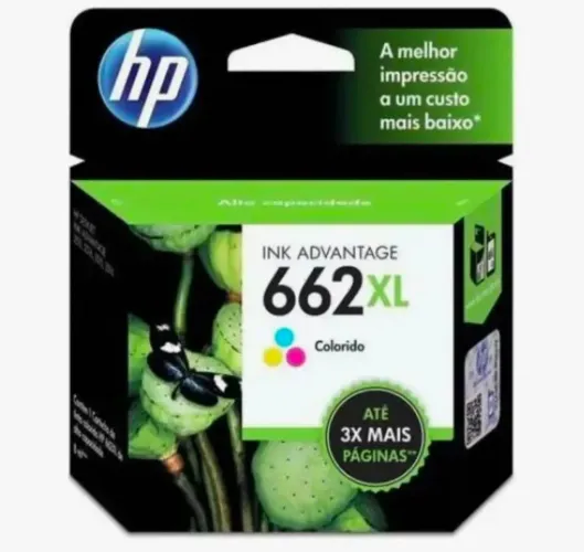 Cartucho Hp 662 xl colorido