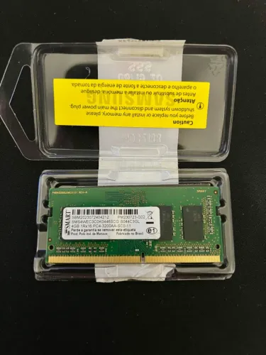 Memória RAM de Notebook 4GB DDR4 3200mhz