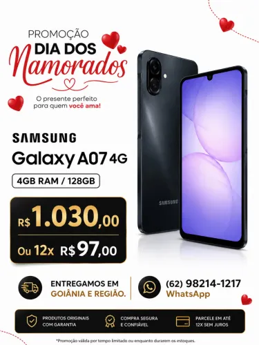 SAMSUNG A07 4g 4/128