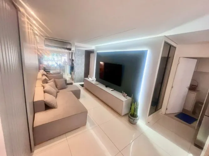 Apartamento mobiliado com 4 dormitórios à venda, 135 m² por R$ 1.685.000 - Setor Marista -