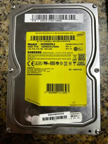 HD SAMSUNG 500gb SATA II