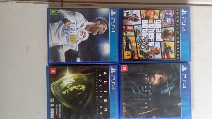 Vendo Jogos de PS4