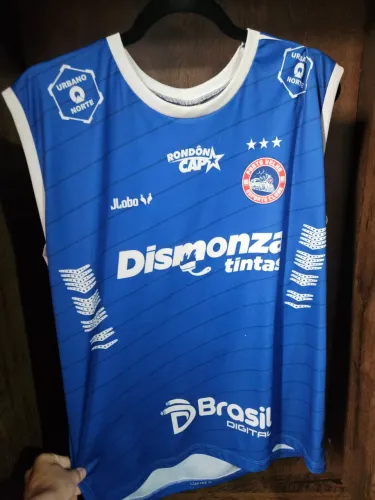 Colete reserva do Porto Velho da partida historia contra o Cuiaba na copa do Brasil 2024