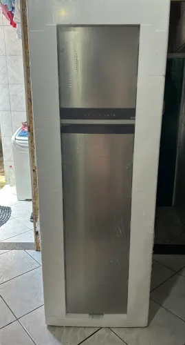 Geladeira/Refrigerador Midea Frost Free Duplex Inox 394L