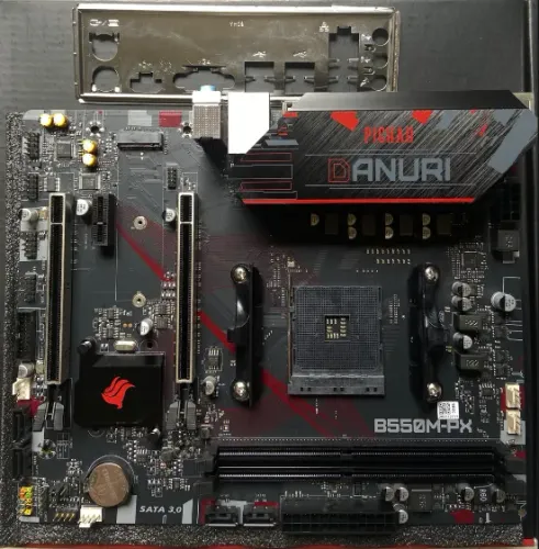 Placa-Mãe Pichau Danuri B550M-PX AM4 DDR4