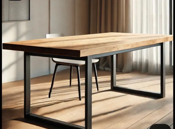Mesa maciça madeira Teca