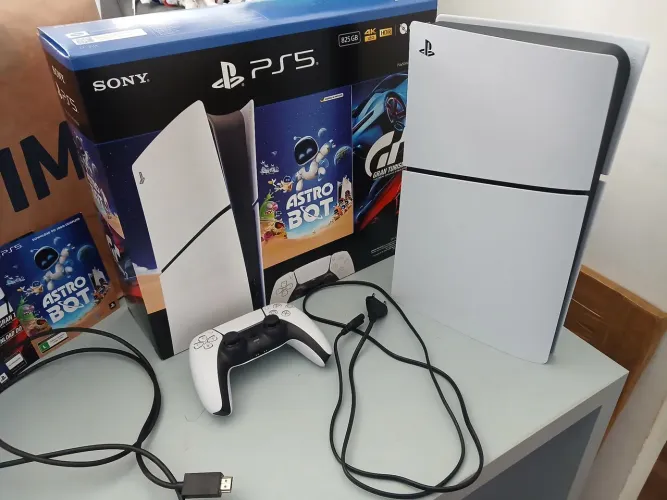 Ps5 edição digital + 4 jogos