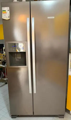 Geladeira Electrolux SS72X Side by Side Inox 504L Água/Gelo