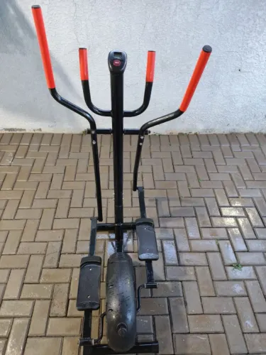 Elíptico Polimet Magnético 120kg - Semi Novo | Silencioso + Monitor Completo