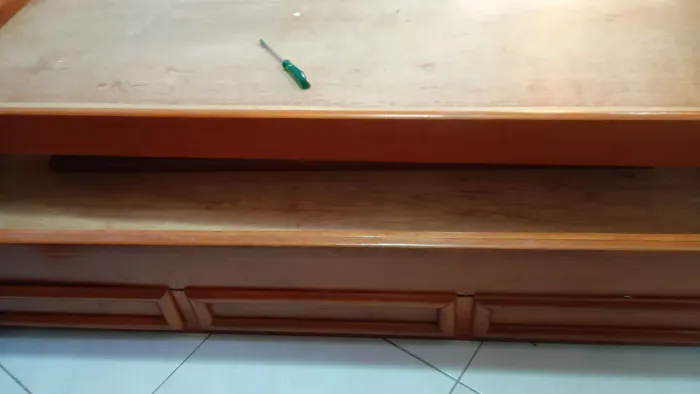 Cama solteiro com auxiliar e gavetas 