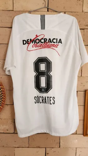 Camiseta corinthians democracia corinthiana EG