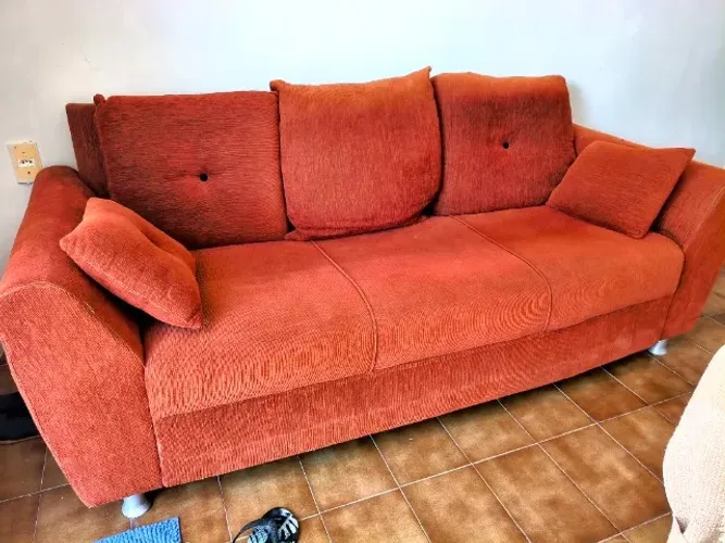 Sofá de 3 lugares usado