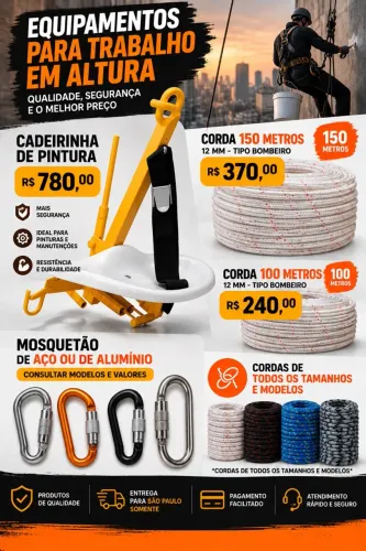 Kit trabalho em altura