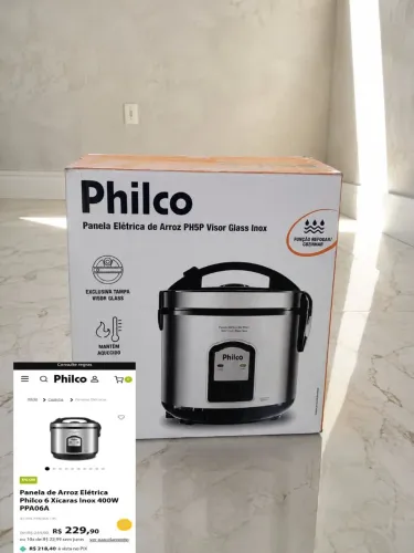 Panela Elétrica de Arroz Philco