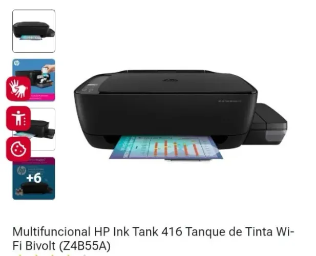 Impressora Multifuncional HP