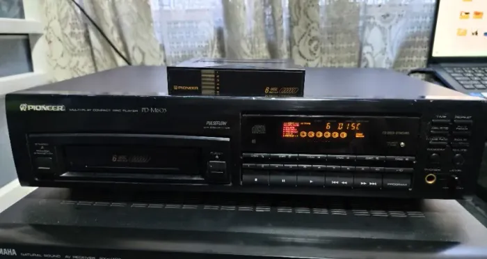 Cd Player Pioneer Raro Pd-m603 6 Cds Ótimo Estado Funcionando