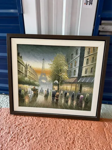 Quadro pintura a oleo