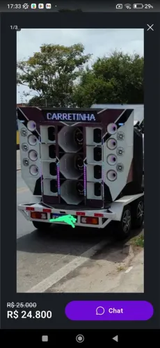 Vendo paredão de som