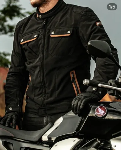 Jaqueta LS2 Bullet Vintage - Tamanho XL (veste G/M)