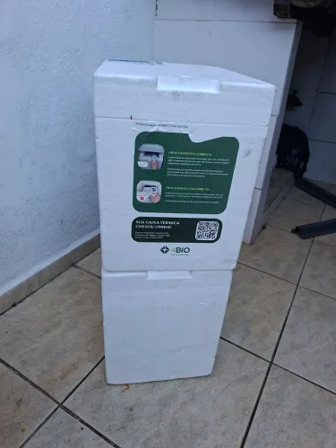 Caixa de isopor