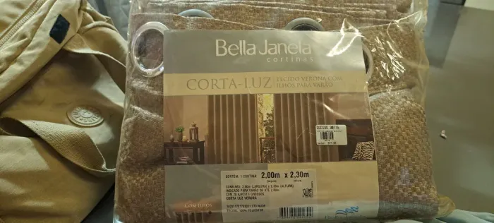 Cortina Bella Janela 2.00m X 2.30m