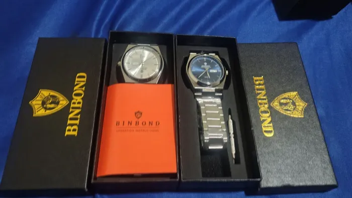 Kit 2 relógios originais Binbond