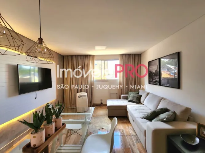 Apartamento a venda reformado e mobiliado próximo do metro São Joaquim com 55m2, 1 dorm, 1