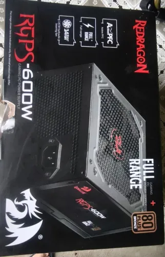 FONTE PC REDRAGON RGPS 600W