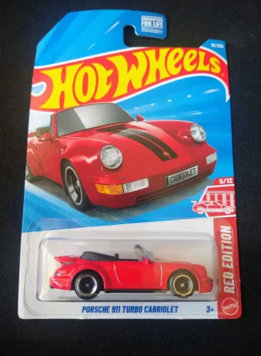 Hot Wheels Porsche 911 Turbo Cabriolet - Exclusivo Target